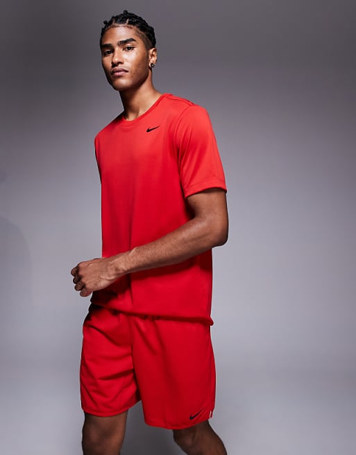 Nike Training Totality Dri-FIT 7inch shorts in red