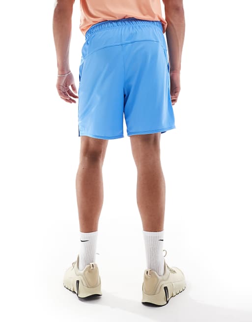 Nike Training Totality Dri-FIT Knit 7inch Shorts In Blue