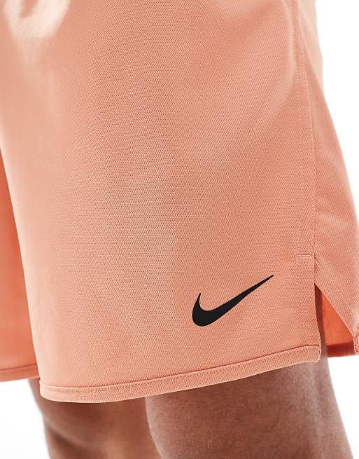 Nike Training Totality Dri-FIT Knit 7inch Shorts In Apricot