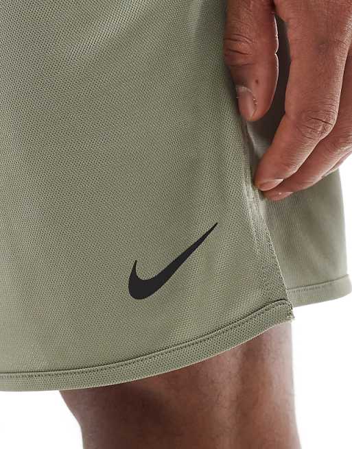 Nike Training Totality Dri-FIT Knitted 7 Inch Shorts In Khaki