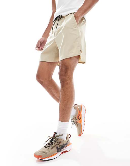 Nike Training Totality Dri-FIT Woven 7inch Shorts In Light Khaki