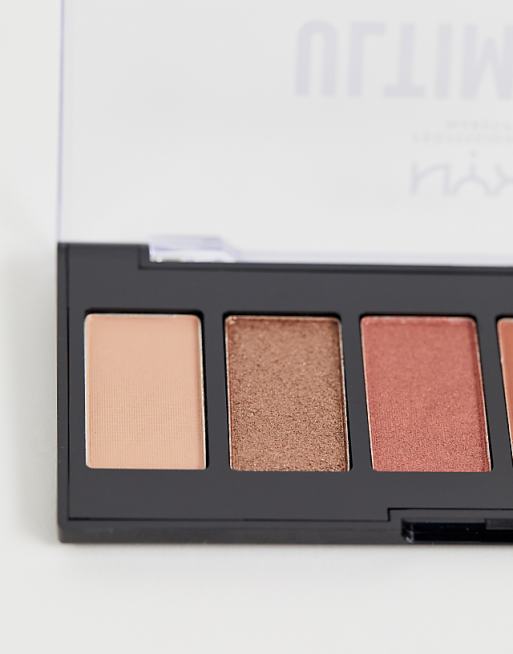 NYX Professional Makeup UltimateEdit Petite Eye Shadow Palette - Warm Neutrals