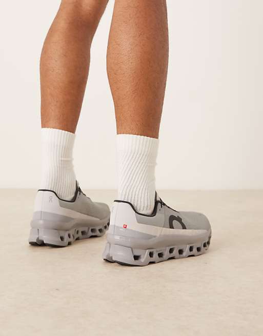 ON Cloudmonster Running Trainers In Grey