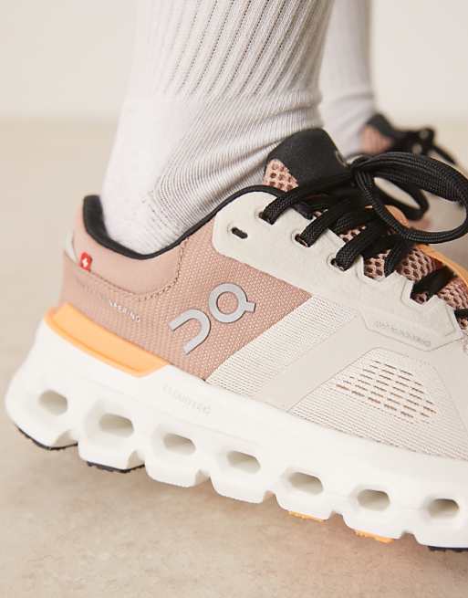 ON Cloudrunner 2 Running Trainers In Pink