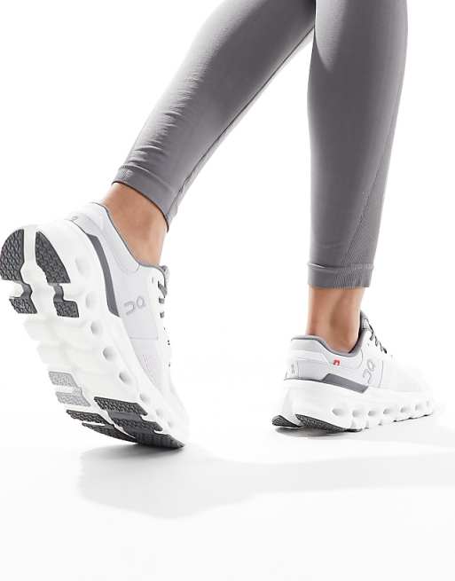 ON Cloudrunner 2 Running Trainers In White