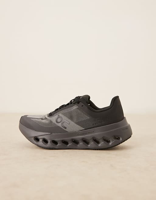 ON Cloudsurfer Next Running Trainers In All Black