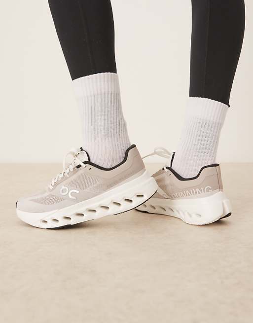 ON Cloudsurfer Next Running Trainers In Beige