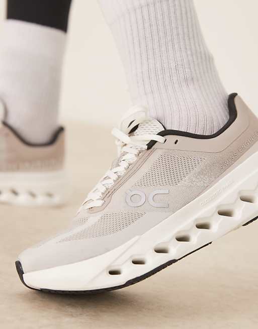ON Cloudsurfer Next Running Trainers In Beige