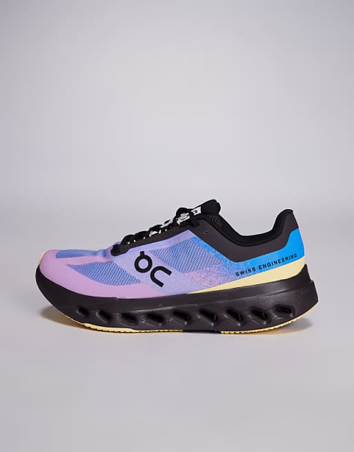 ON Cloudsurfer Next Running Trainers In Blue And Raspberry