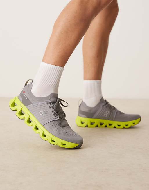 ON Cloudswift 4 running trainers in grey