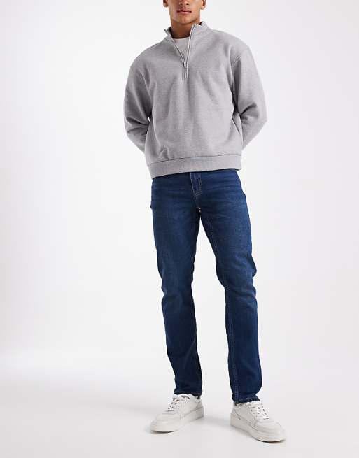 ONLY & SONS Weft regular fit jeans in dark wash