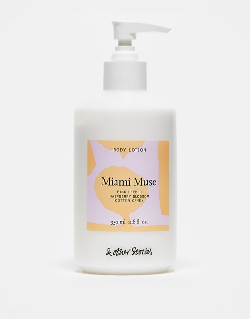 & Other Stories body lotion in miami muse