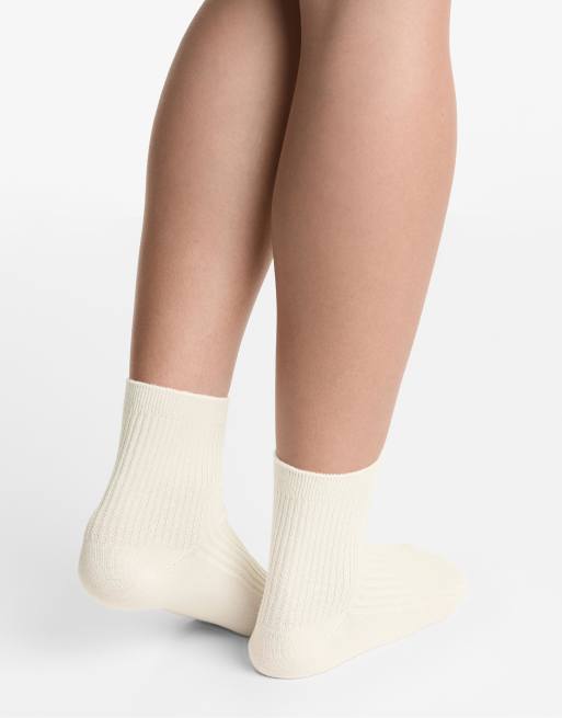 OYSHO 5 Pairs Of Classic Socks With Cotton In Sand Melange
