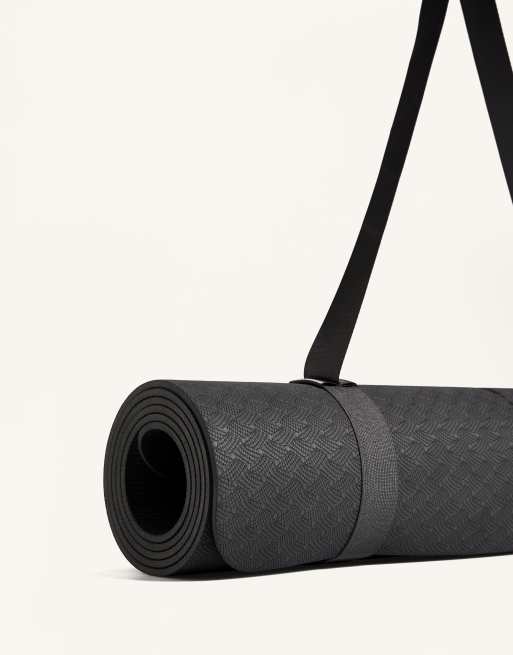OYSHO 5mm Yoga Mat In Anthracite Grey