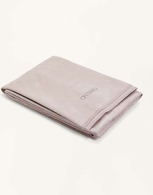 OYSHO Adjustable mat towel in mauve