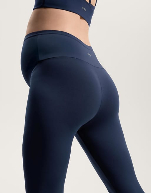 OYSHO Comfortlux 65cm Maternity Leggings In Navy Blue