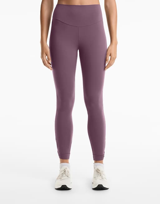 OYSHO Comfortlux High Rise Knot 65cm Ankle-length Leggings In Lila