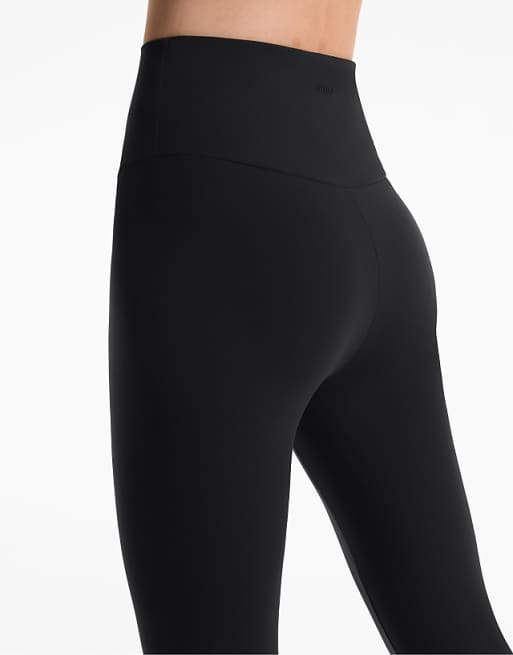 OYSHO Comfortlux Super High Rise Ankle-length Stirrup Leggings In Black
