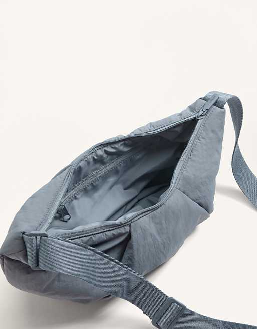 OYSHO Mini Quilted Crossbody Bag In Lavender