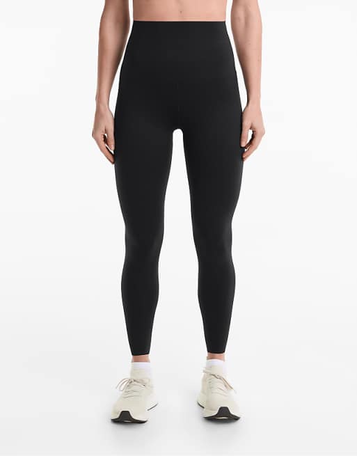 OYSHO Perfect-adapt super-high-rise 65cm ankle-length leggings in blackk