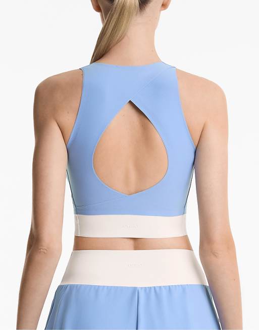 OYSHO Perfect-adapt Tank Top In Pale Lavender Blue