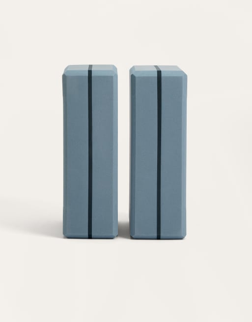 OYSHO Yoga Block Pack In Blue