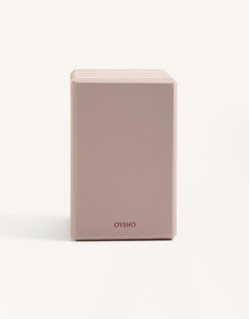 OYSHO Yoga Block Pack In Brown/tan