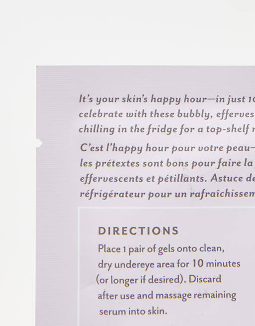 Patchology Serve Chilled Bubbly Eye Gel Patches