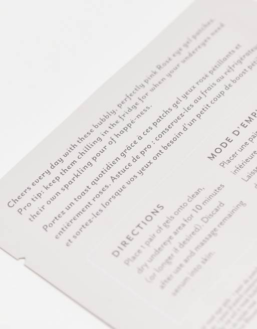 Patchology Serve Chilled Rose Eye Gel Patches