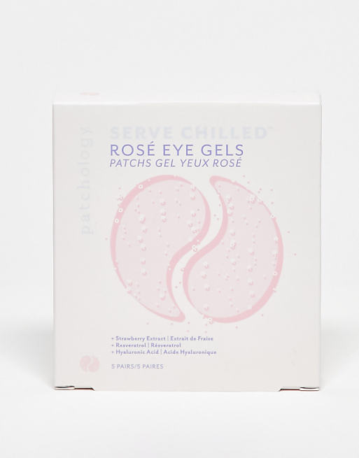Patchology Serve Chilled Rose Eye Gel Patches 5 Pairs
