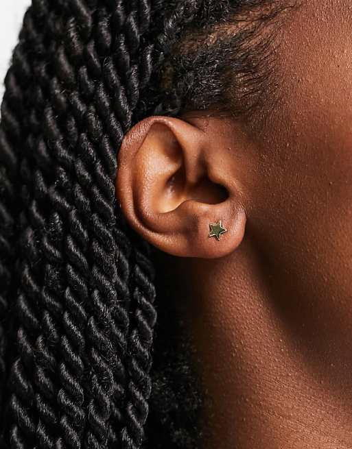 Pieces 18K Plated Star Constellation Studs In Gold
