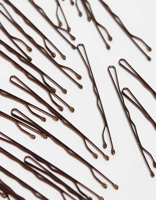 Pieces 30 Pack Hair Pins Card In Bronze