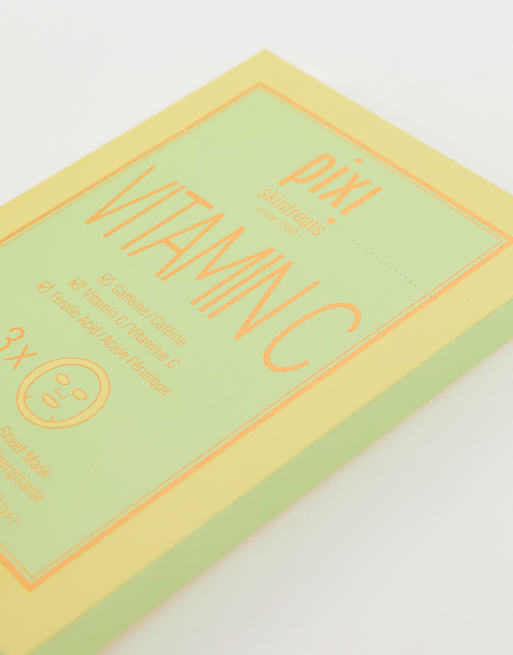 Pixi Brightening & Firming Vitamin-C Sheet Face Masks X 3