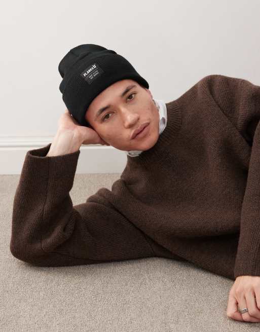 Planks Turn It Up Beanie In Black