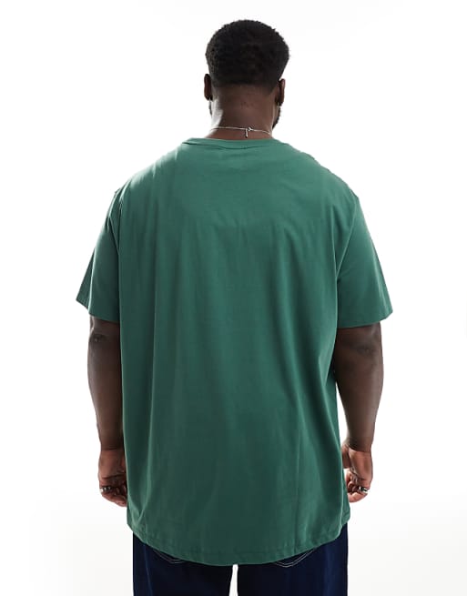 Polo Ralph Lauren Big & Tall Icon Logo T-shirt In Drk Green