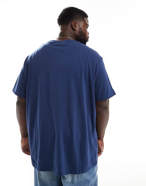 Polo Ralph Lauren Big & Tall Icon Logo T-shirt In Navy