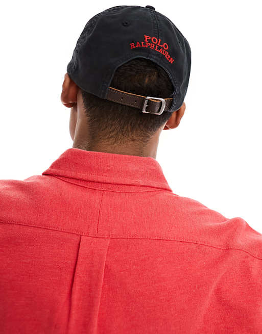 Polo Ralph Lauren Cap With Logo In Black