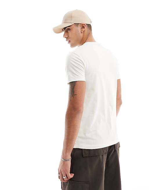 Polo Ralph Lauren Icon Logo T-shirt In Cream