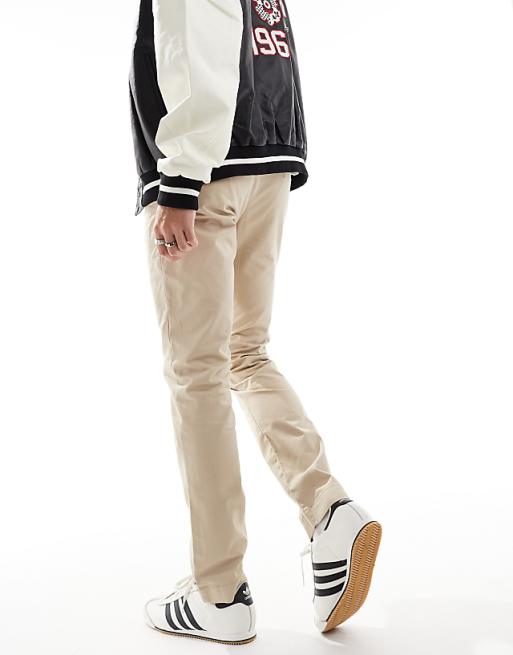 Polo Ralph Lauren Slim Fit Stretch Twill Chino Trousers In Khaki Beige