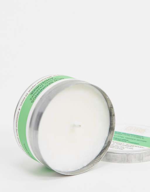 Psychic Sisters New Beginnings Crystal Infused Affirmation Candle