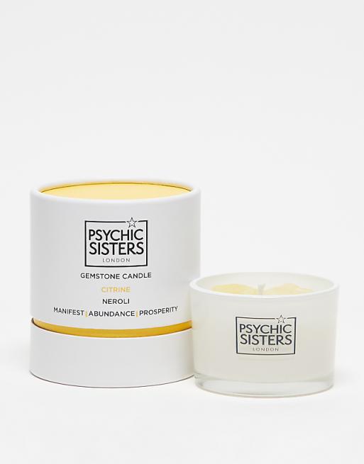 Psycic Sisters x ASOS Exclusive Citrine Gemstone Candle