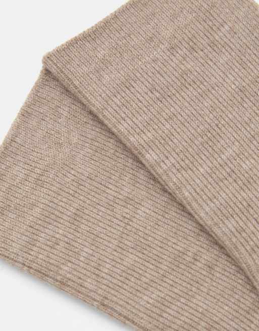 Pull&Bear Long Socks In Sand