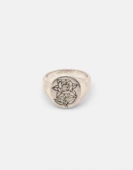 Pull&Bear Pack Of 3 Rings In Others