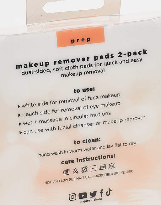 Real Techniques Skin Erase The Day Makeup Remover Pads X2