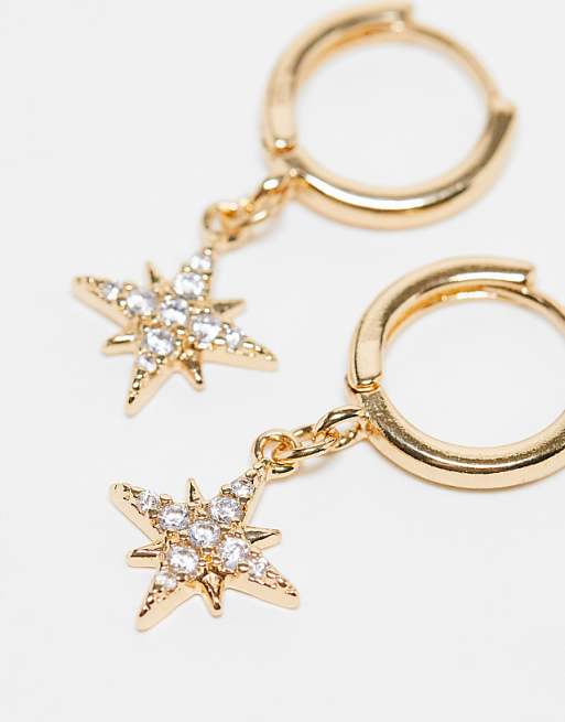 Reclaimed Vintage Earrings Multipack With Moon And Star