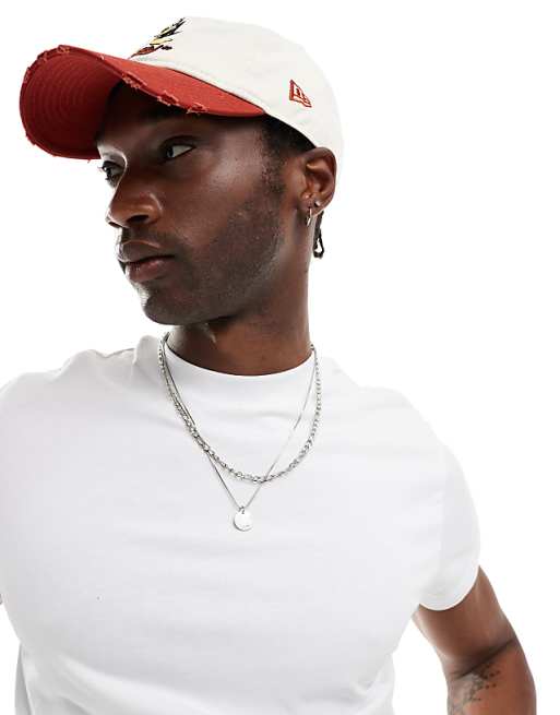 Reclaimed Vintage Slim Crop Boxy T-shirt In White