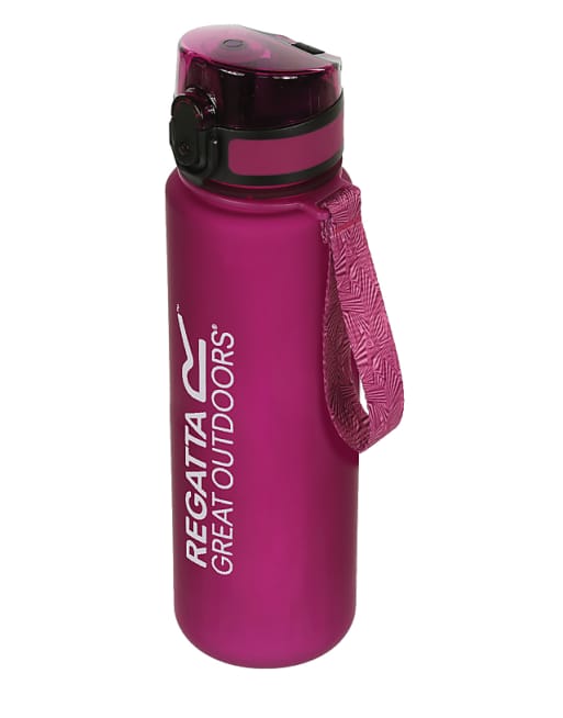 Regatta 0.6 litre tritan flip lid bottle in pink