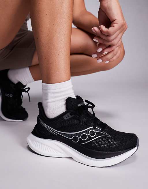 Saucony Endorphin Speed 5 Running Trainers In Black And White