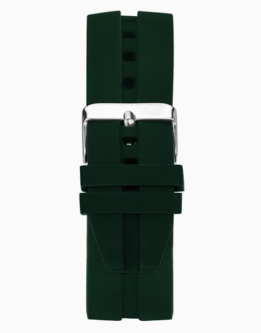 Sekonda Balearic 44mm Round Silver Watch In Black - DGREEN