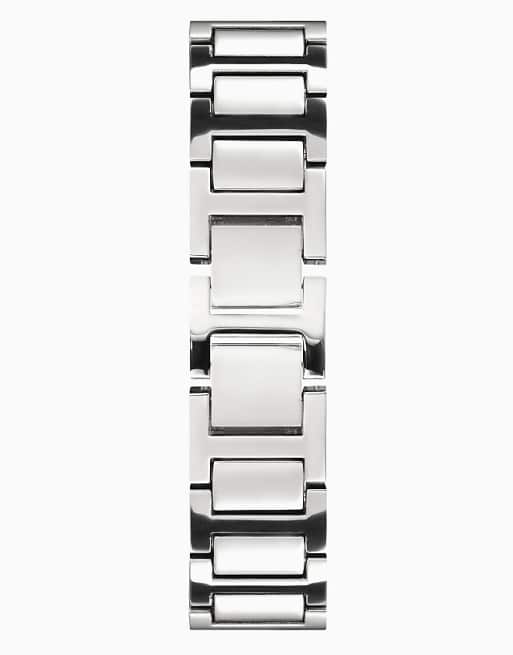 Sekonda Clement 28mm Rectangular Silver Watch In Silver - SILVER
